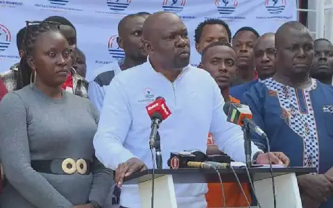 Caleb Amisi dismisses claims of powerful forces funding his political campaigns