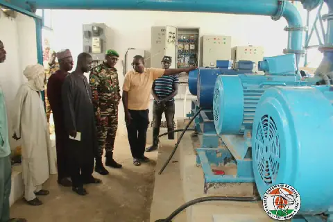 Niger's Diffa Region Governor Inspects Irrigation Perimeter