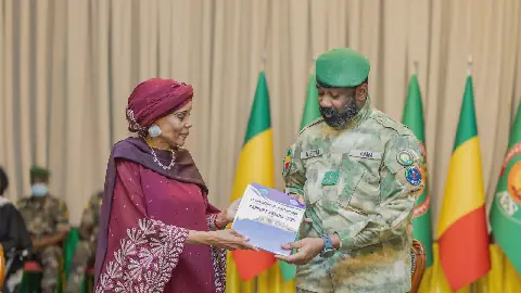 Mali : le Médiateur de la République remet son rapport annuel 2025 au Président de la Transition
