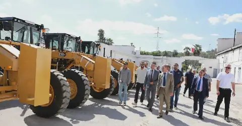 Tunisia's Ministry of Equipment Acquires 32 New Cleaning Machines