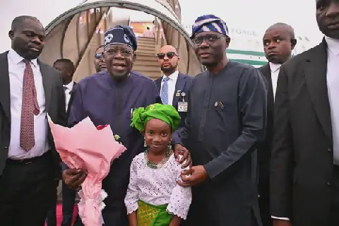 President Tinubu Returns to Nigeria After Month-Long Working Vacation