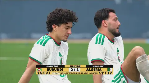 Algeria and Burundi Play to 2-2 Draw in CAN-2027 Qualifier