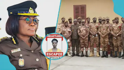 Ghana Prisons Service recaptures escaped convict, Honours 20 officers in Kumasi