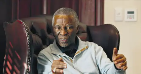 Former president Thabo Mbeki.