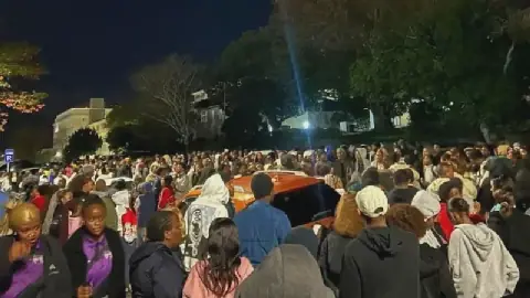 Rhodes University students protest new debt recovery plan