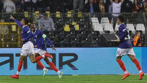 Olise Scores Late Winner as France Beat Belgium in Nations League