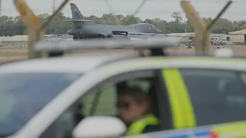 Mystery Surrounds UK Airbase Scare as Police Find Petrol but No Explosives