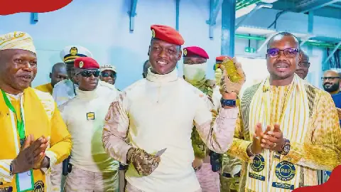 Burkina Faso gold refinery Ibrahim Traore