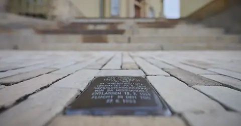 German city bans stumbling stone memorials to Nazi victims