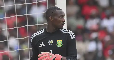 Takalani Mazhamba during the 2026 Cosafa U20 Youth Championship CAF qualifier final match between South Africa and Mozambique at ABB Stadium in Maputo on September 27. Picture: Sydney Mahlangu/BackpagePix.