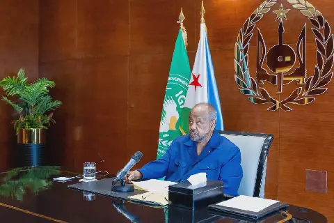 Djibouti's President Guelleh Calls for Swift Return to Civil Concord in South Sudan