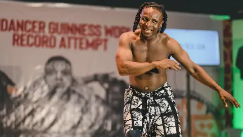 Ben Dancer ends seven-day Lagos dance marathon in Guinness bid