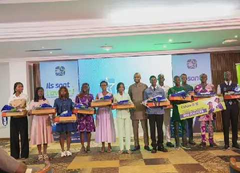 Benin's Top 12 Baccalaureate Students Honored by Celtiis
