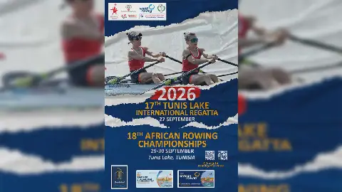 Tunisian Rowers Dominate African Championships with 11 Medals