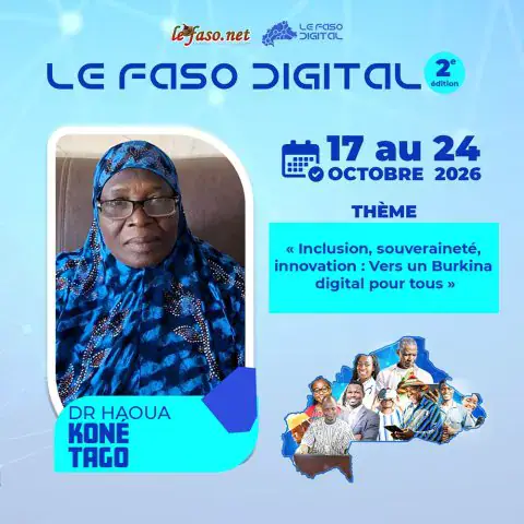 Les 100 Visages du Burkina Digital : Haoua Koné-Tago, ouvrir les portes du numérique aux femmes et à l’éducation