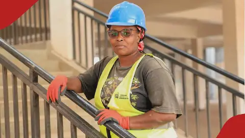 Mjengo lady
