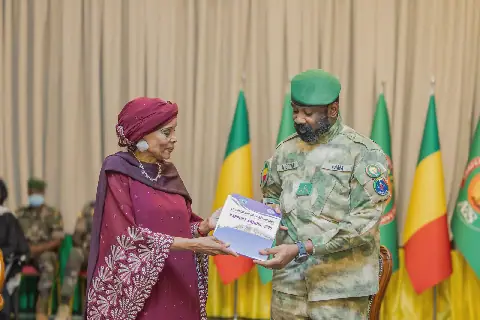 Mali's Mediator of the Republic Submits 2025 Annual Report to Transition President
