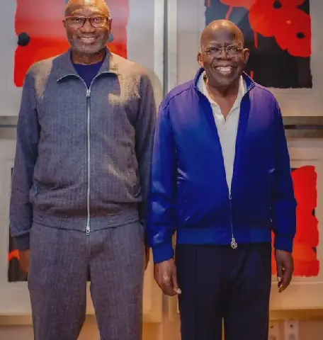 Tinubu, Otedola meet at private dinner in France