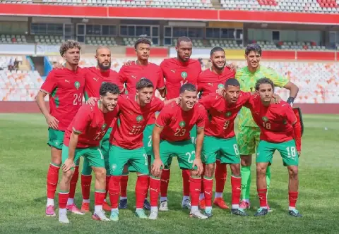 المغرب متقدم على لوسوطو بهدف ابراهيم