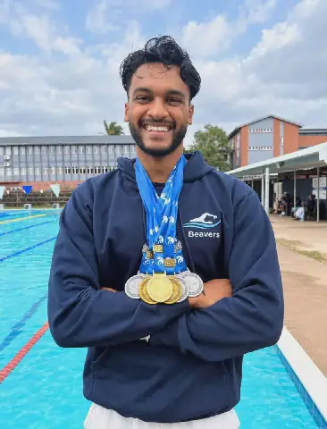 South African Swimmer Kaydn Naidoo Sets Sights on 2028 Olympics