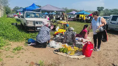 Tongaat Market Vendors Struggle with Temporary Site