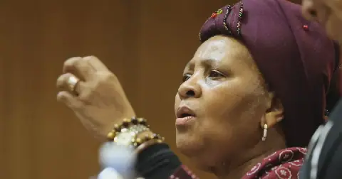 Former minister of defence Nosiviwe Mapisa-Nqakula continues with her trial in Gauteng High Court, where she is accused of corruption. Picture: Antonio Muchave