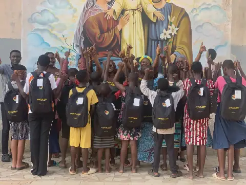 Benin NGO Provides School Kits to Orphanage Children