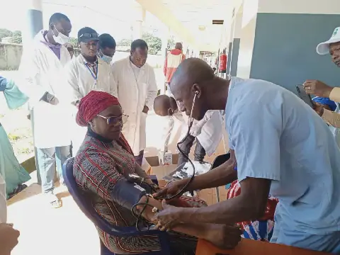 Free Screening Day Held at Mali Prefectural Hospital