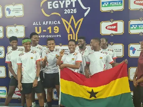 Ghana's Golden Shuttlers Reach Mixed Team Relay Semi-Finals