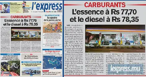 Fuel Prices Increase in Mauritius