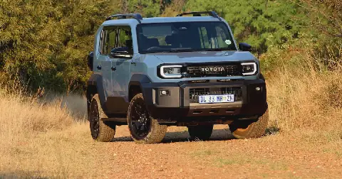 Boxy proportions and chunky detailing give the FJ plenty of road presence. Picture: Denis Droppa.