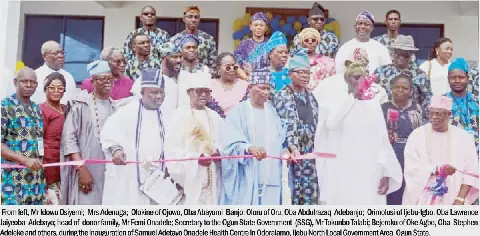 Ogun State Governor Abiodun Inaugurates Health Facility in Odoralamo