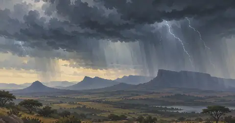 Level 2 Storm Warning Issued for Six South African Provinces
