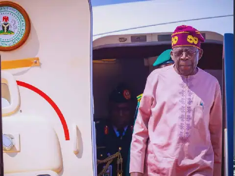 President Tinubu Returns to Nigeria After Four-Week Vacation in Europe