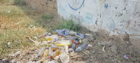 Kikwit Stadium Overrun with Trash and Debris