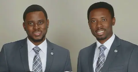 Damilola and Joshua, sons of Nigerian filmmaker and founder of Mount Zion Ministries, Mike Bamiloye