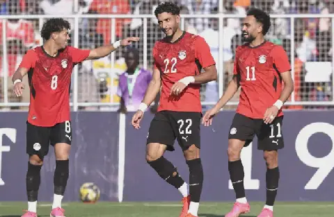 Egypt thrashes South Sudan 5-0 in AFCON 2027 qualifiers