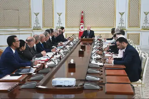 Tunisian President Kais Saied Chairs Cabinet Meeting