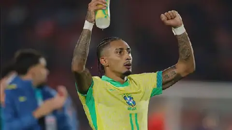 Brazil's Raphinha to Miss Friendly Match Against India Due to Injury