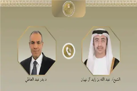 Egyptian and UAE Foreign Ministers Discuss Regional Developments