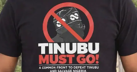 Five men have been arraigned in Maiduguri over T-shirts bearing the words “Tinubu Must Go.” SOURCE: SAHARA REPORTERS