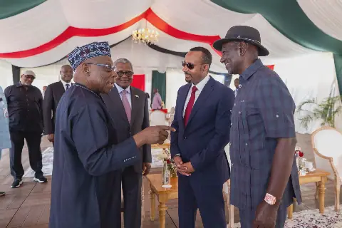 CCement wars: Ruto, Obasanjo revisit French investor Lafarge’s controversial exit from Kenya