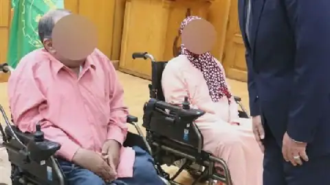 Egyptian Governor Delivers Electric Wheelchairs to People with Disabilities