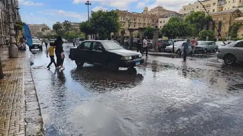 Moderate Rainfall Hits Various Areas in Alexandria