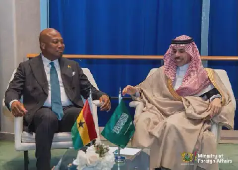 Ghana, Saudi Arabia explore investment in railway, energy infrastructure