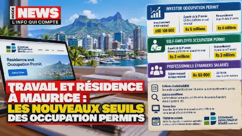 Mauritius Introduces New Financial Thresholds for Occupation Permits