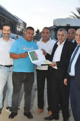 Algerian Football Club Receives Presidential Gift