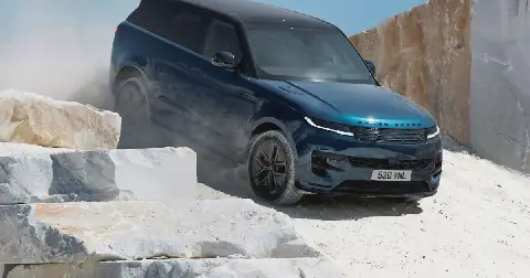 The Range Rover Sport Electric can sprint from 0-100 km/h in 4.3 seconds. Picture: Range Rover