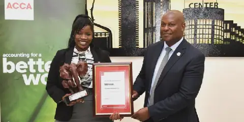 EACC forensic investigator Christine Ombaka wins ACCA Global Public Sector Advocacy Award