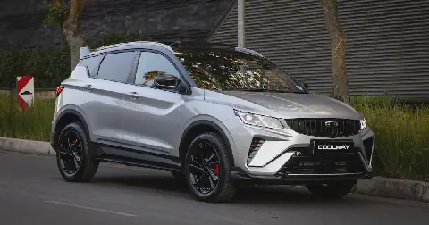 The new Geely Coolray is a racy but family-friendly crossover SUV option. Picture: Geely SA